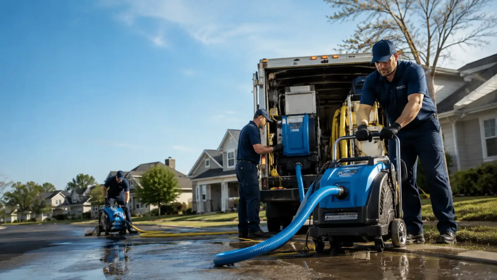 Flood Damage Cleanup in East Bernard, TX